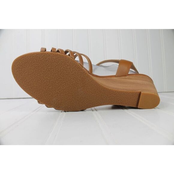 Susina Terra Wedge Women's Sandals In Brown - Picture 7 of 11